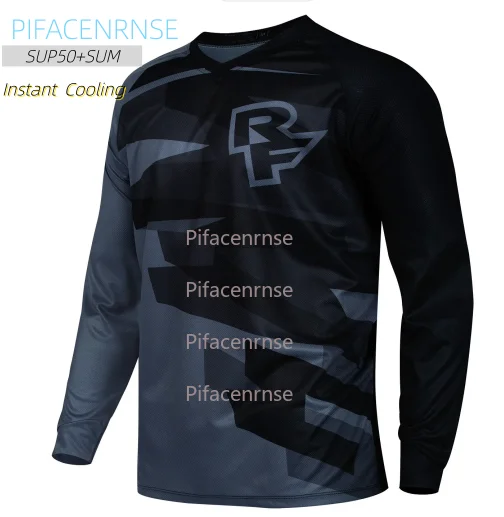 

High Quality Cycling Clothing Men's Sports Fitness Long Sleeved T-shirt Outdoor Cycling Sportswear Loose And Comfortable Casual