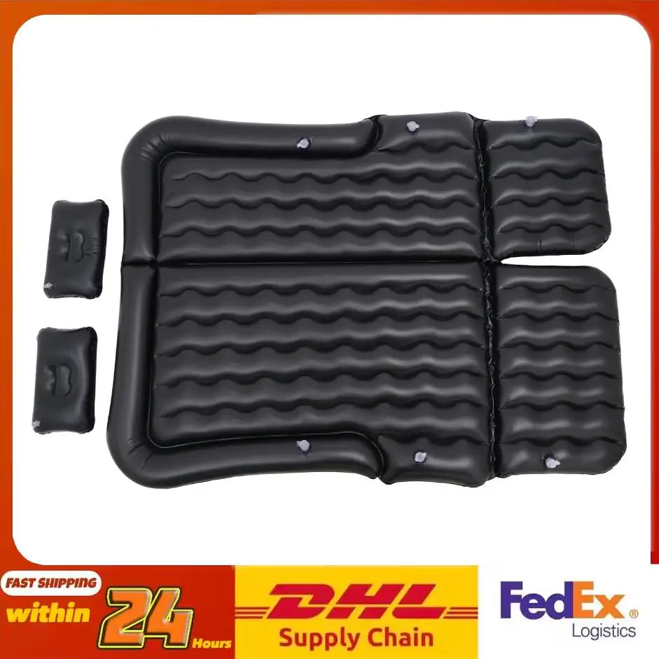 

Premium Car Air Mattress Portable SUV Sleeping Pad Thick Comfortable with Electric Pump for 2 Person Travel Road Trip Camping
