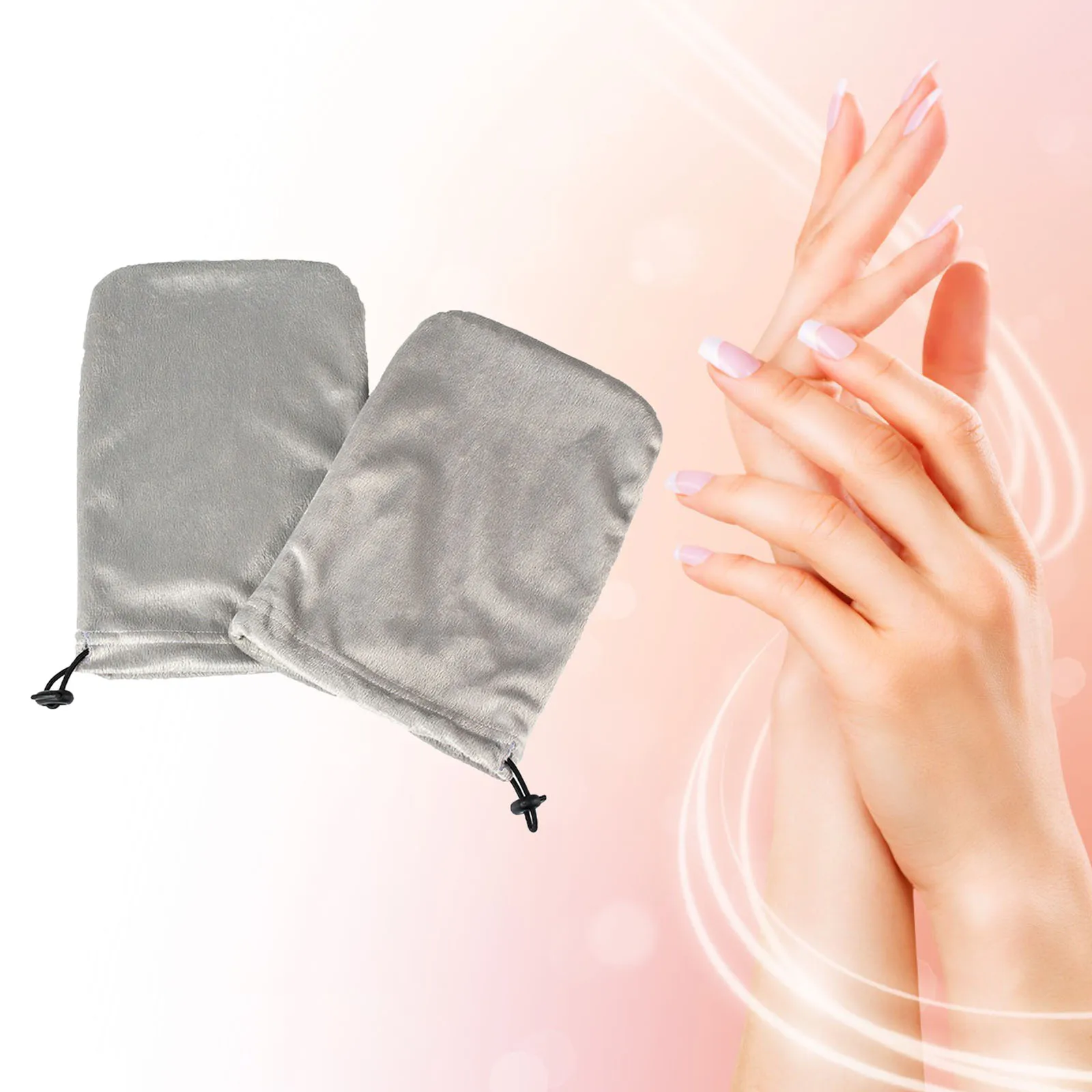 Paraffin Wax Mitts Wax Gloves Cotton Glove Moisturizing Thermal Wax Machine for Hand and Feet Spa Accessories Skin Care