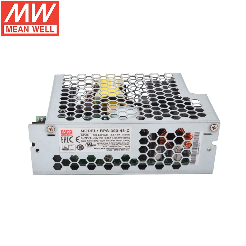 Mean Well RPS-300 RPS-300-12-C RPS-300-15-C RPS-300-24-C RPS-300-27-C RPS-300-48-C, Mean Well RPS 300W
