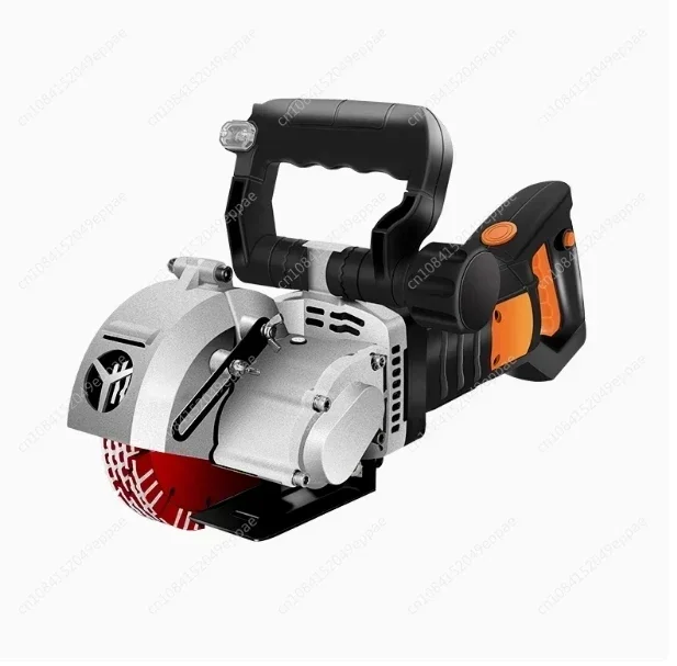 Wall Slotting Machine Electric Wall Chaser Groove Cutting Machine Double Dust Removal/Laser Sighting Steel Concrete Circular Saw