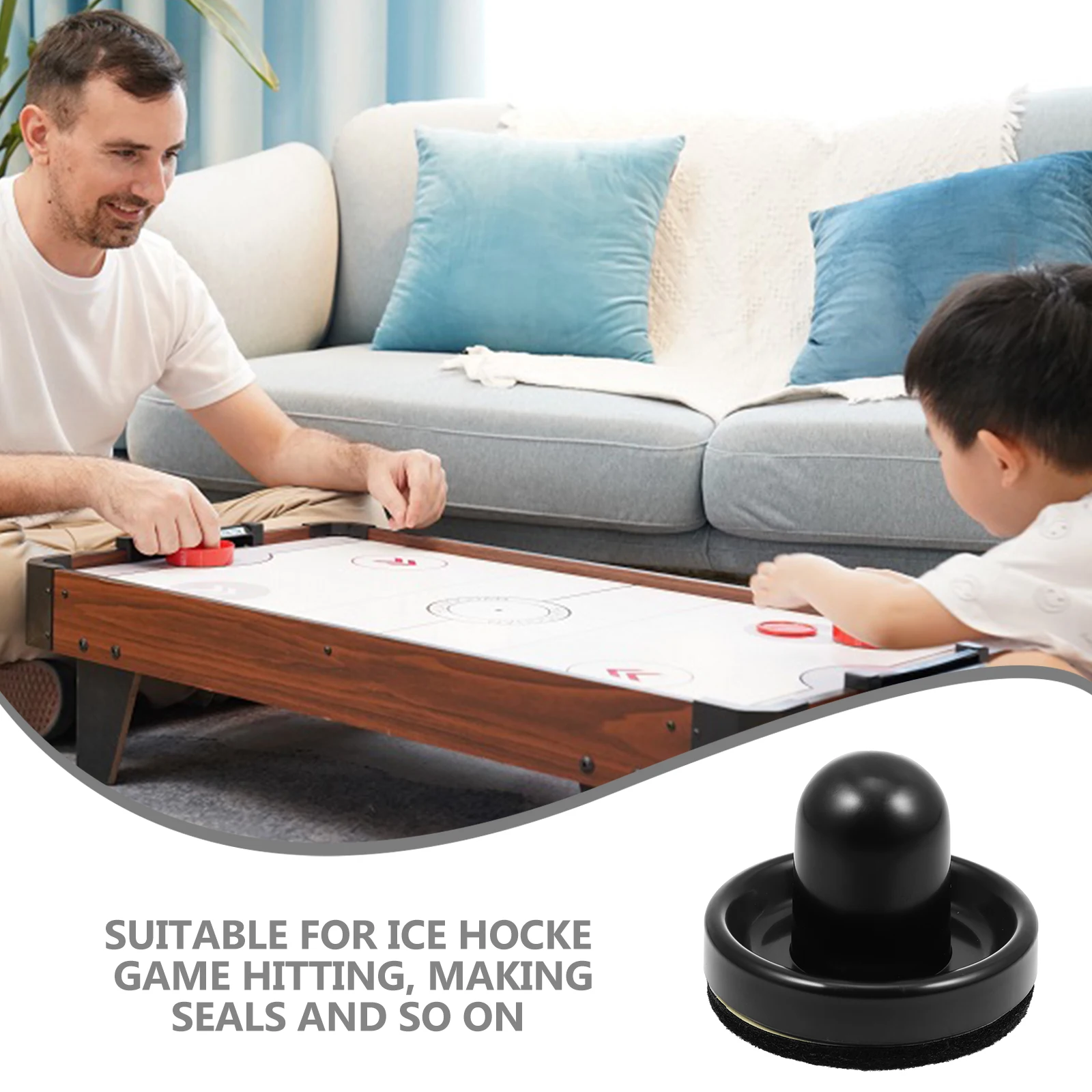 

Plastic Air Hockey Lint Puck Accessories Kids Sports Toys Game Room Family Fun Hockey Parts Team Sports