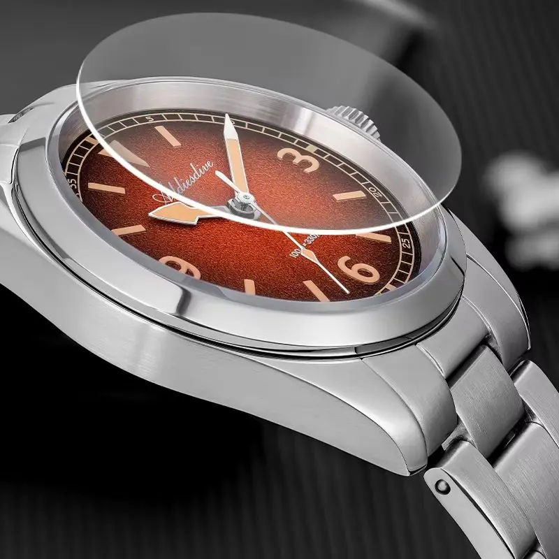 ADDIESDIVE Hot Sale AD2554 Men's 10Bar Waterproof Quartz Watch 2035 Super Luminous Sapphire Glass 316L Stainless Steel Watches