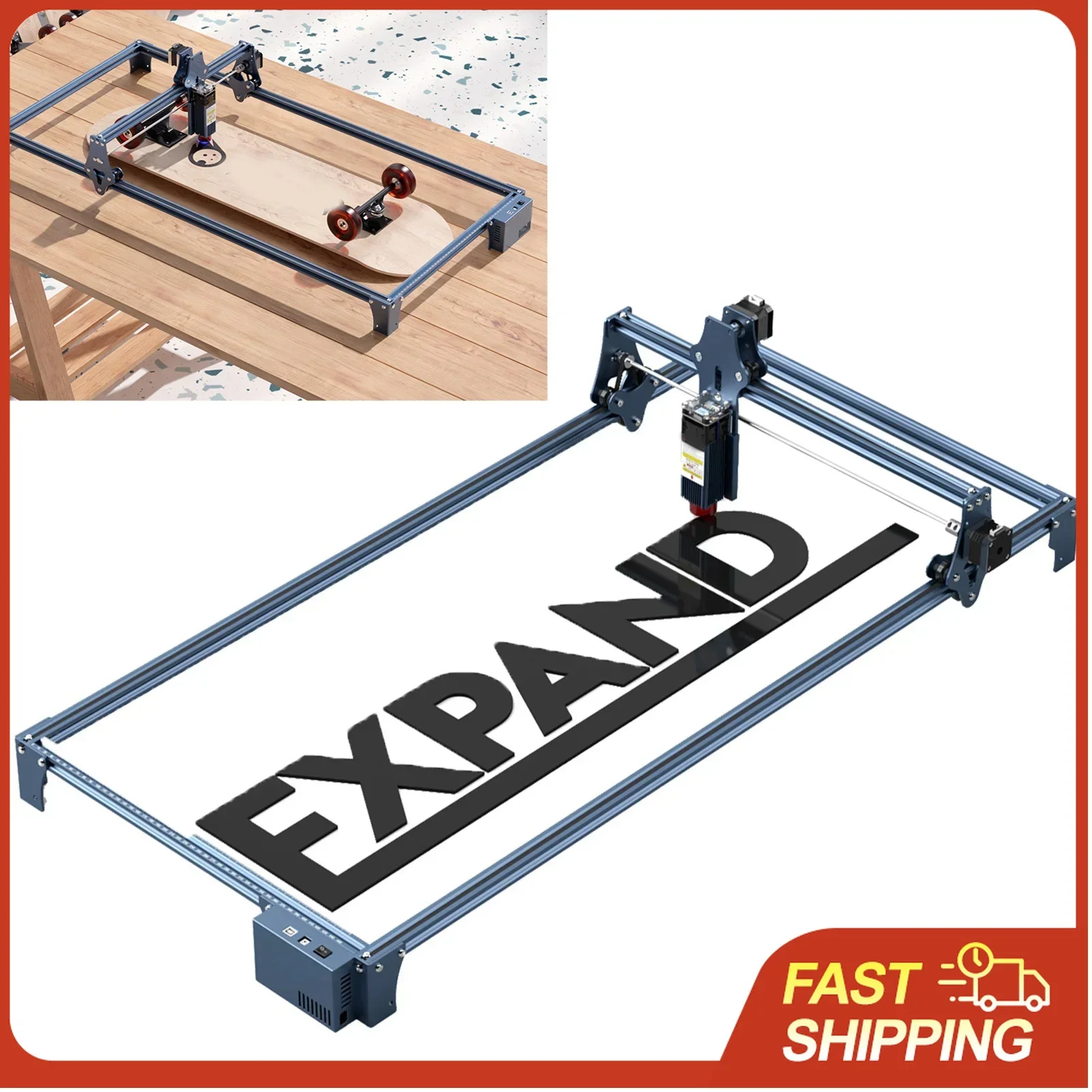 

Комплект для расширения рабочей зоны SCULPFUN S6 S9 (950x410 мм), набор аксессуаров для лазерного гравера, увеличенное рабочее пространство