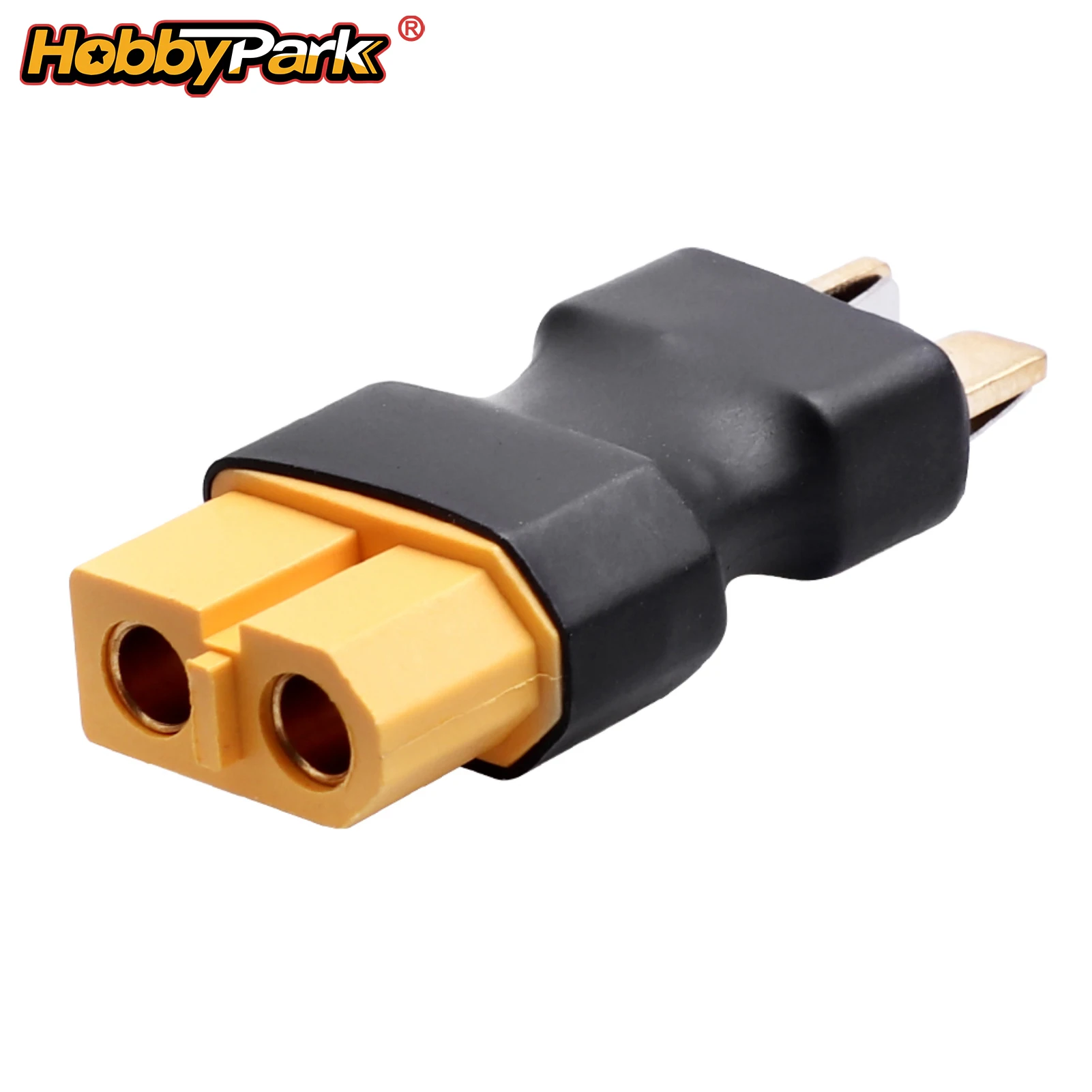 HobbyPark XT60 Female to T Plug Male Battery Adapter Connector for RC Car Truck Boat Drone