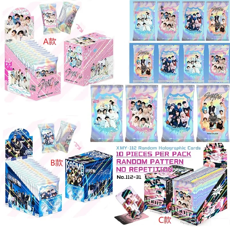 SKZOO الكورية موجة الضالة الاطفال ألبوم جديد DO IT بطاقة الليزر Mingxin بطاقة صور بطاقة LOMO بطاقة ستار المحيطة المشجعين جمع الهدايا