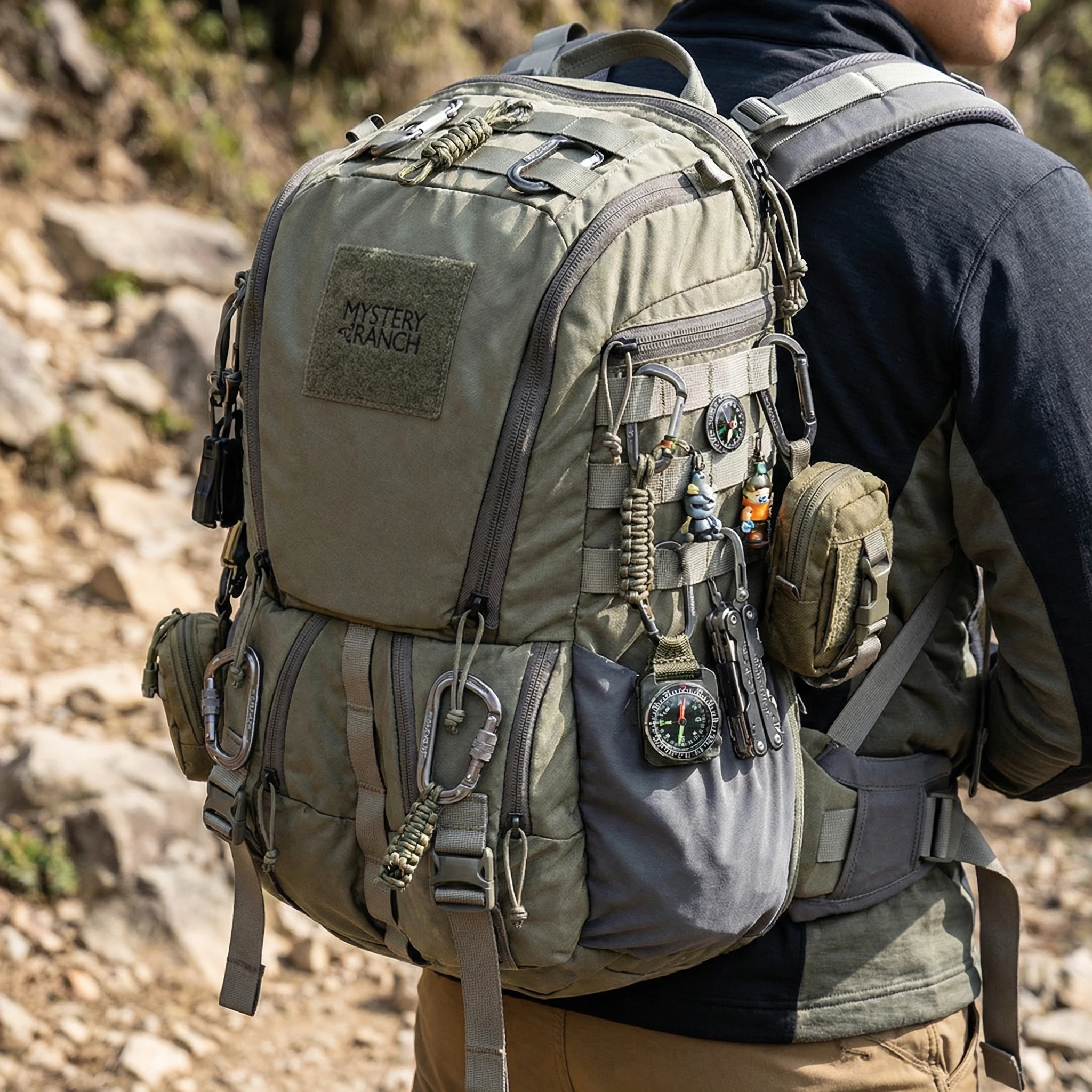 

MYSTERY RANCH Mysterious Ranch RIP Ruck 32L Backpack Mountaineering Travel Backpack