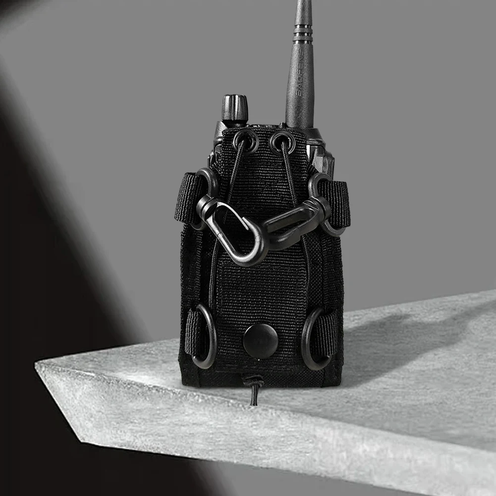 Нейлоновый чехол для рации с регулируемым ремешком, держатель для рации, сумка для переноски Baofeng UV-5R UV-82 UV-888S UV-9R