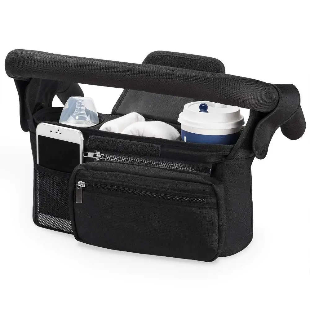 Large Capacity Stroller Organizer Bags Multi Pocket Mummy Baby Stroller Storage Bag Bottle Phone Pram Diaper Nappy Bags Travel