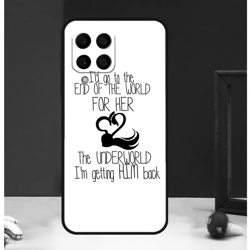 ذات مرة إيما سوان إقتباس حقيبة لهاتف سامسونج جالاكسي M12 M32 M52 M06 M16 M36 M56 M33 M15 M55 M31 M13 M14 M53 M35 M34 M54