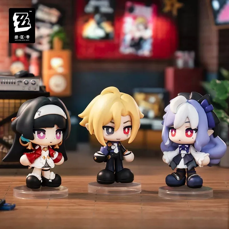 New Arrival Zenless Zone Zero Tiny Agents Series Blind Box Full Case Official Genuine Pvc Anime Figures Collectible Figurines