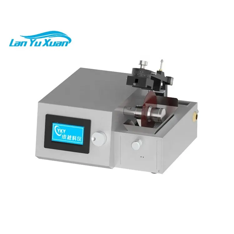 Lab Slow Speed Auto diamond cutting machine for Organic polymer materials