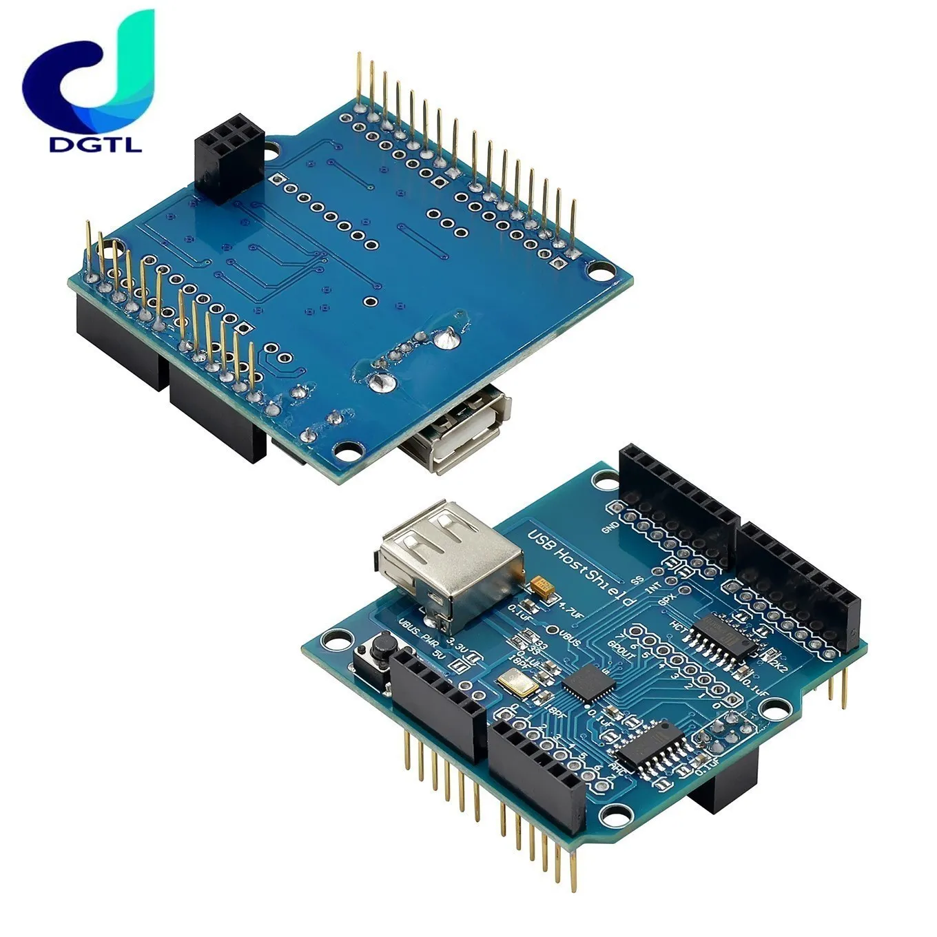 USB Host Shield 2.0 per Arduino per UNO MEGA ADK compatibile per Android ADK scheda modulo elettronico fai da te