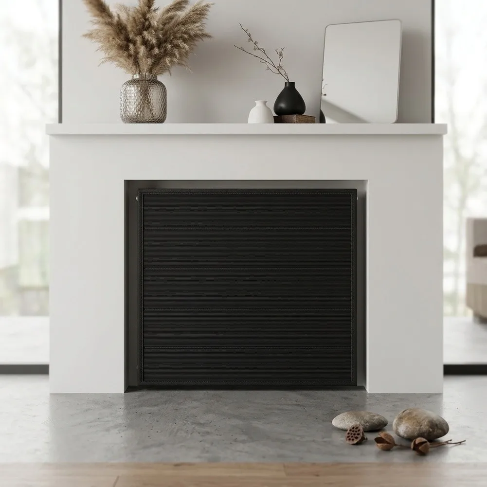 Magnetic Fireplace Insulation Cover Energy Efficient Draft Blocker Heat Loss Protection Shield For Household Indoor Fireplace