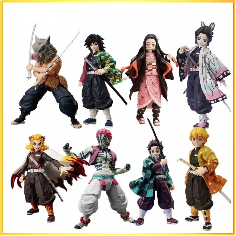 

Original Aniplex BUZZmod Akaza Rengoku Kyoujurou Agatsuma Zenitsu Kamado Tanjirou Kamado Nezuko Inosuke Demon Slayer Model