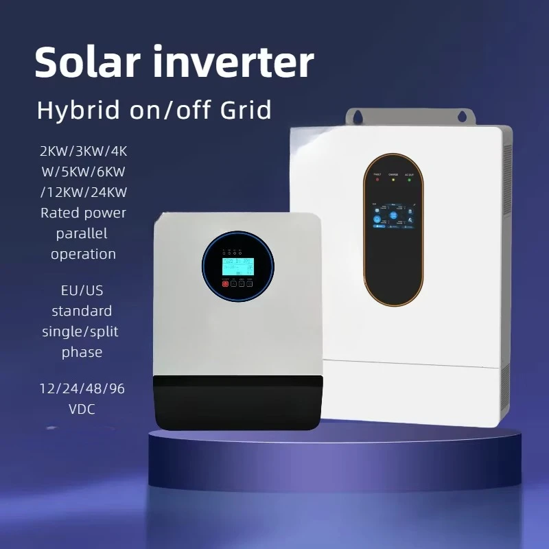 2KW to 24KW Complete Solar System with Wall-Mounted Inverter and Lithium Battery MPPT Home Controller Solar Panel for Home Use