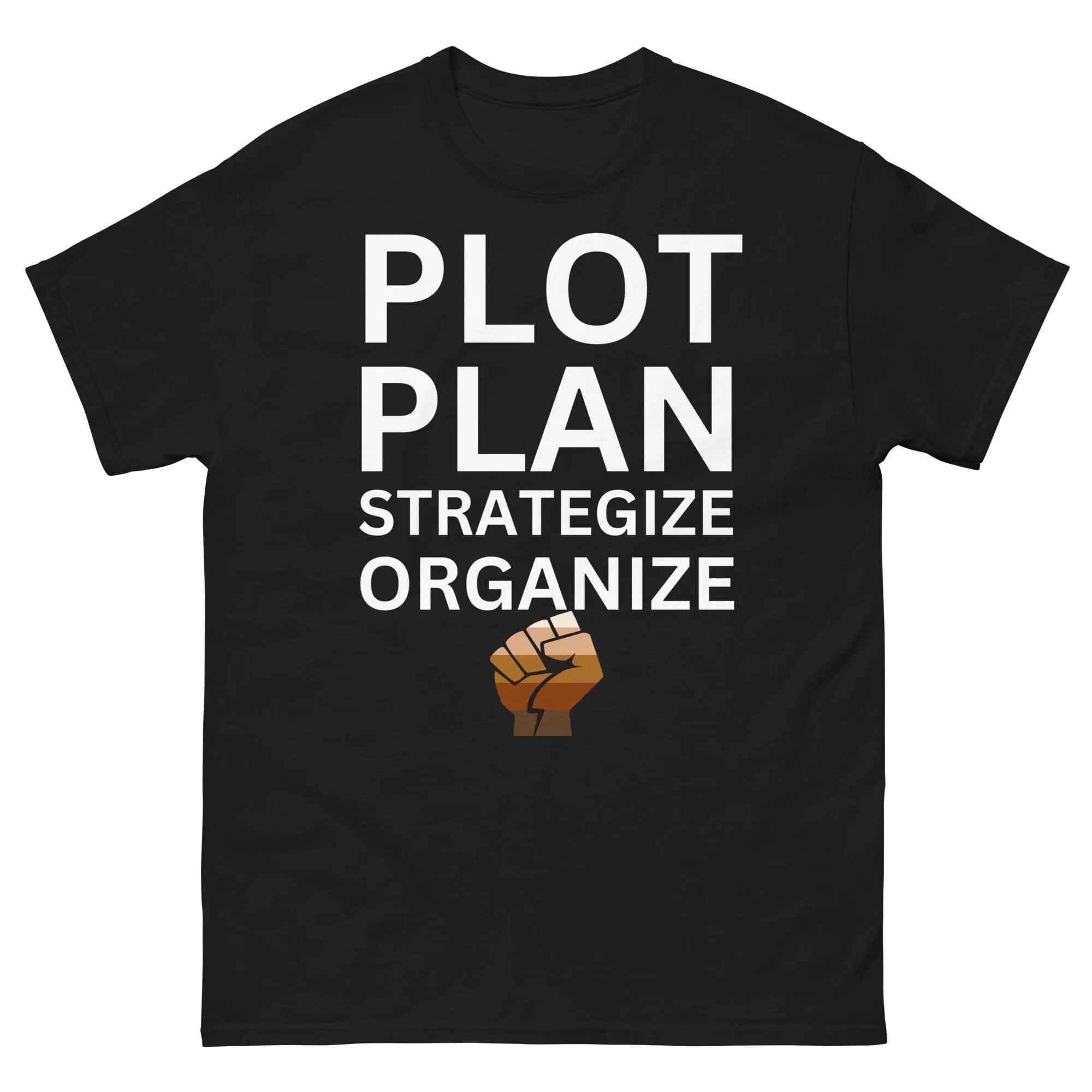 

Master Your Life Strategize Your Style with This Comfortable Unisex Shirt Featuring a Unique and Inspiring Design White