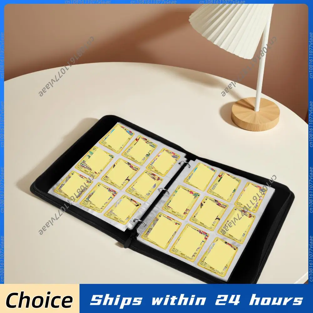 Card Album 900 Pockets Card Holder Double Sided Card Storage Organizer Album PU for Pokemon TCG MTG Other Game Cards Sport Cards