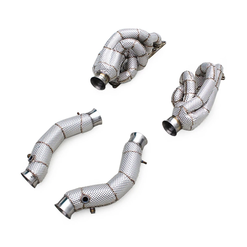

YD Exhaust Manifold System For Lamborghini Gallardo 5.0L 2004-2007 Stainless Steel Exhaust Header Pipe With Heat Shield