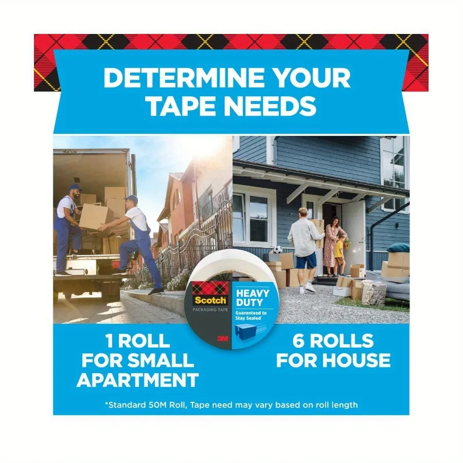 ディスペンサー付き強力梱包テープ