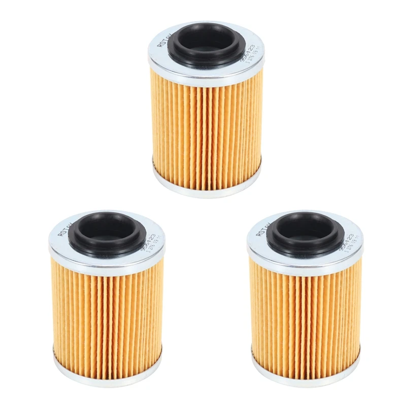 3X Oil Filter For Seadoo 900 2014-2015 420956123 006-559