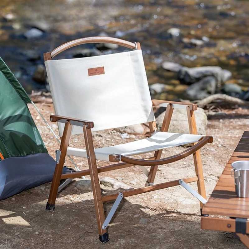 

Портативный уличный складной стул для отдыха, удобный дышащий прочный прочный стул для кемпинга, устойчивый съемный удобный стул