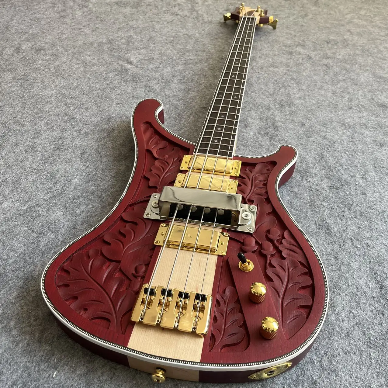 

Fast Delivery Classic Electric Bass, 4-string Bass Guitar, Professional Level, Quality Assurance HIOI