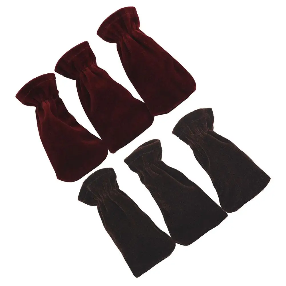 

6 Pcs Piano Pedal Footpad Covers Pads Parts Instruments Musical Supplies Sleeves