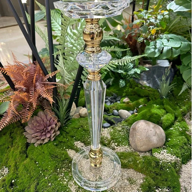 40cm/100cm)10pcs)Exquisite Acrylic Flower Vase Stand Wedding Table Centerpiece 48 CM Tall Road Lead Home Decor