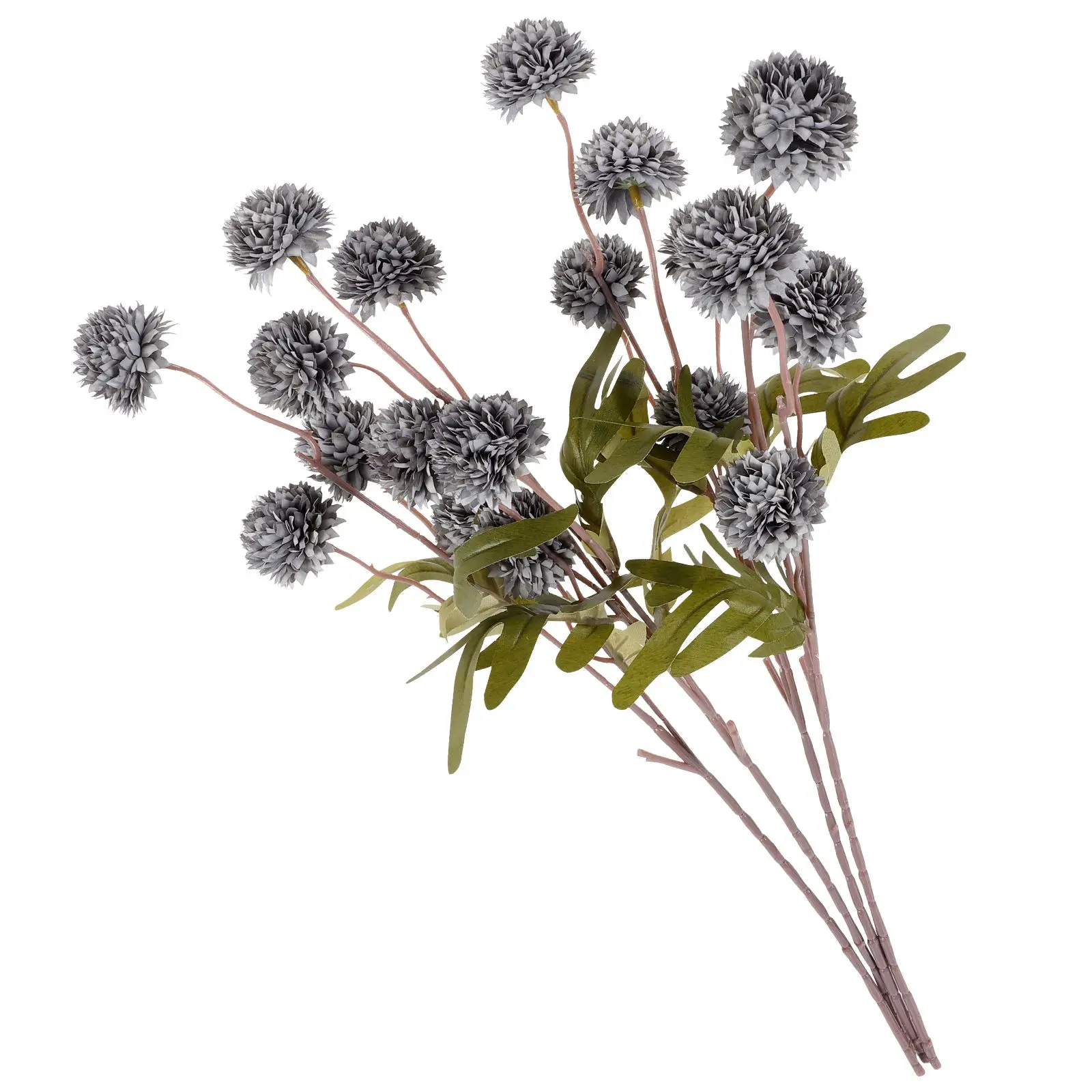 

4 Pcs Artificial Flowers D Decorations Bright Color Wedding Home Party DIY Arrangement Mini Chrysanthemum Fall Blue