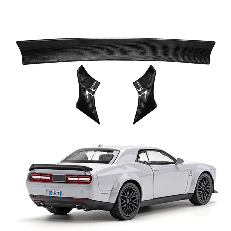 

Задний спойлер из настоящего углеродного волокна LB Style 3K для Dodge Challenger FRP Ducktail, комплекты кузова багажника, автомобильные детали