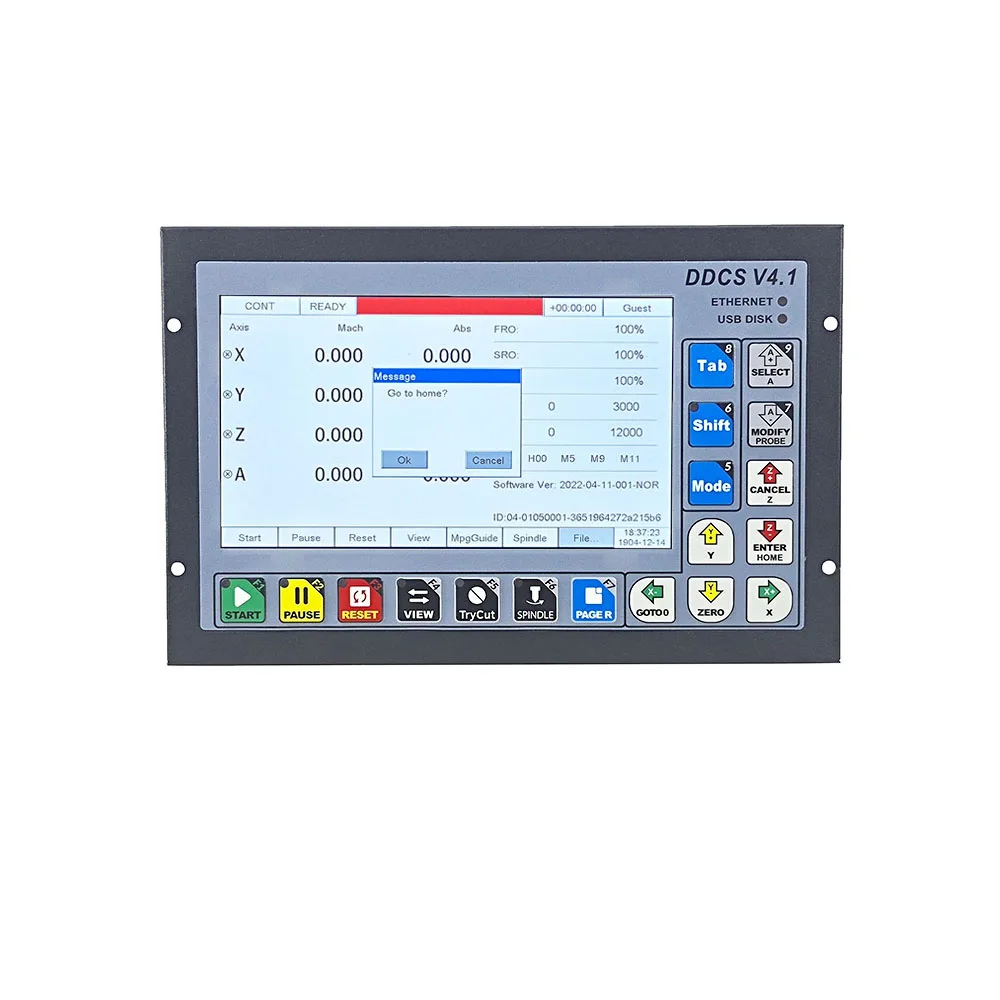 DDCSV 4.1 Standalone Motion Controller Offline Controller Support 3/4 Axis USB CNC Controller Interface Replace Mach3