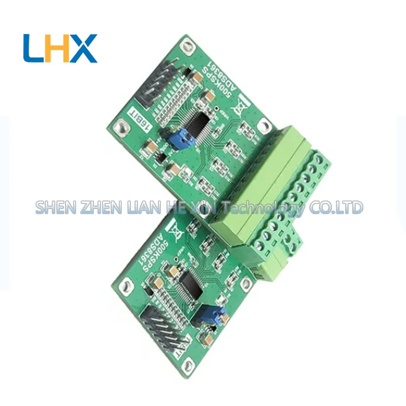 ADS8361 500KSPS 4 fully differential input channel module ADC data acquisition single stage input in stock