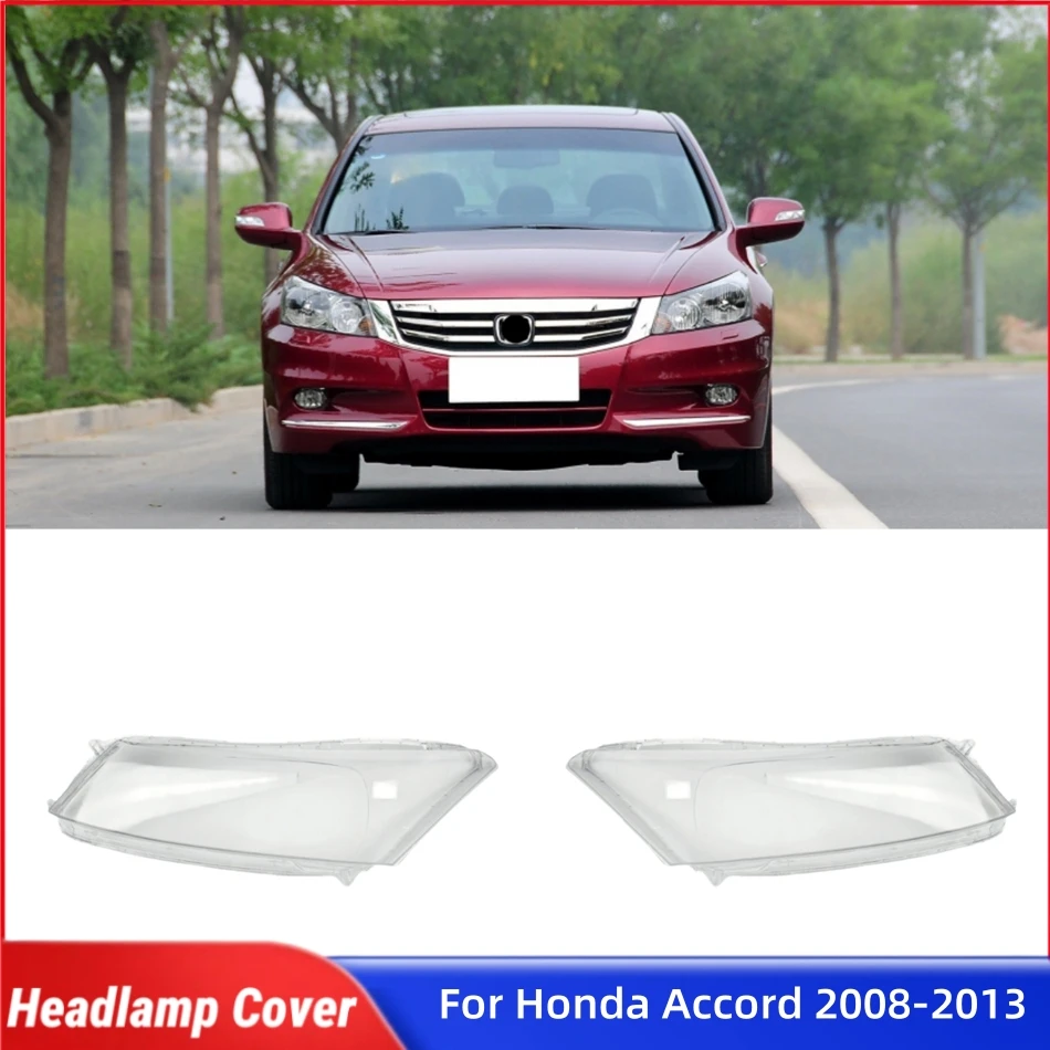 

For Honda Accord 2008 2009 2010 2011 2012 2013 Car Accessories For Cars Front Lamp Cover Glass Headlights