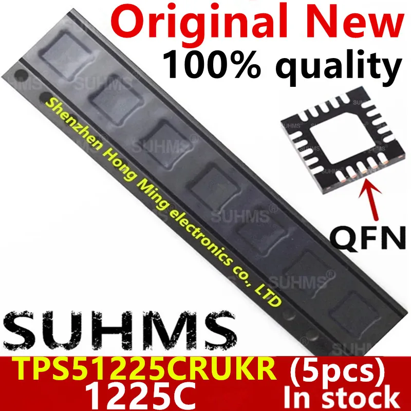 (5 Stück) 100% neu 51225 tps51225 tps51225rukr 1225b 51225b tps51225b tps51225brukr 1225c tps51225c tps51225crukr QFN-20