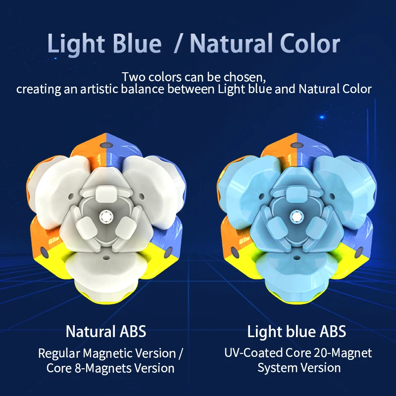 [ECube] ESCube ES3 3x3 boule magnétique noyau Cube de vitesse sans stricker Puzzle magique jouet d'intelligence régulière pour les enfants