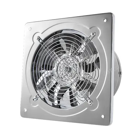 6''7''8'' Stainless Steel Kitchen Ventilator Exhaust Fume Household Exhaust Fan Exhaust Fan Wall Ventilator