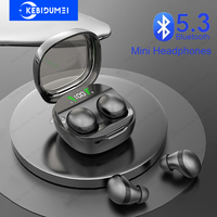 Bluetooth 5.3 Headphones Invisible Sleep Earphones HiFi Stereo Wireless Headsets Noise Reduction Earbuds for Xiaomi Huawei