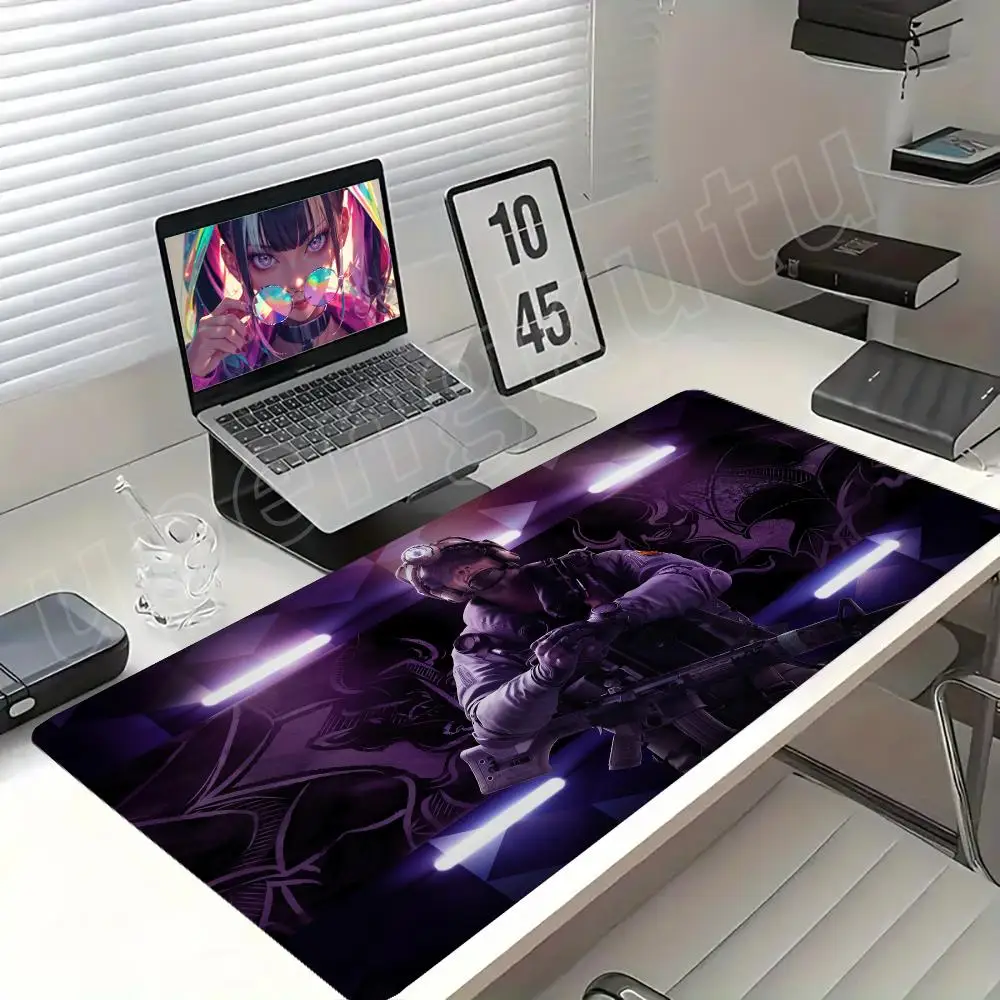 Tom Clancy's Rainbow Six Mouse Pad Desk Pad Mouse Mat Game XXL 900x400 Mouse pad Anti-Slip Rubber Base Extended Keyboard Pad