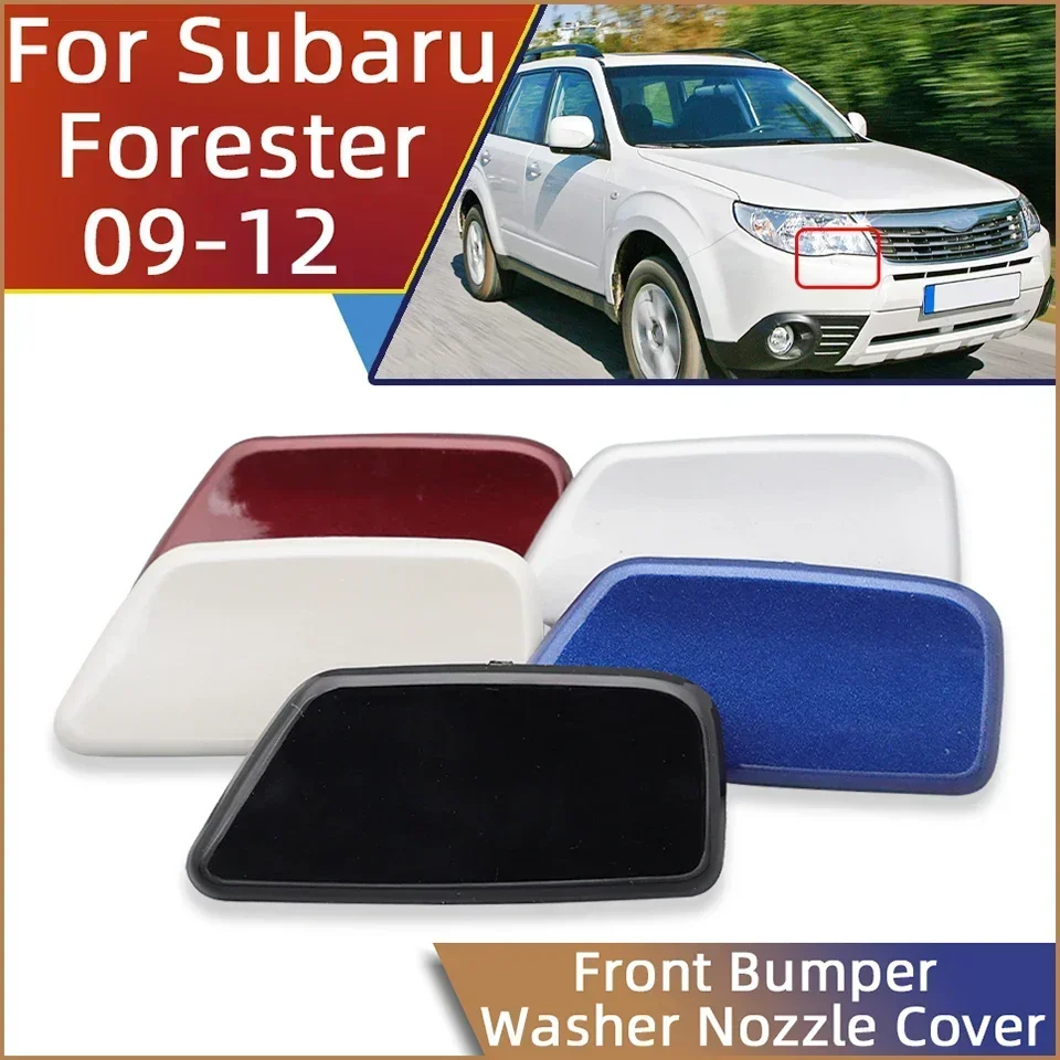 

Car Accessories Front Bumper Headlight Washer Nozzle Cover For Subaru Forester 2009 2010 2011 2012 Headlamp Cleaner Spray Cap