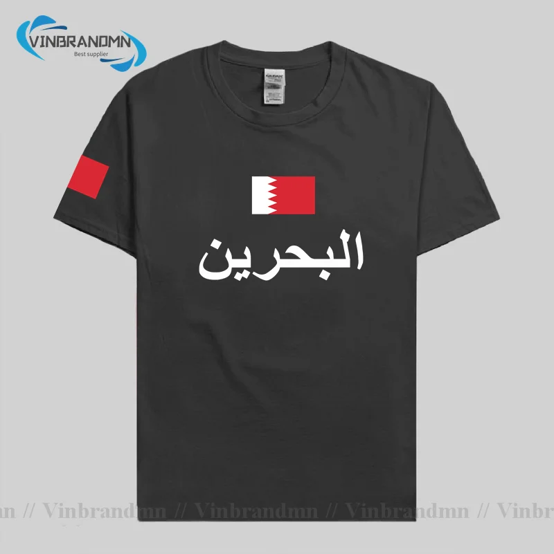 Bahrain Men T shirts Fashion Jersey Nation Team 100% Cotton T-shirt Clothing Tee Country Sporting BHR Bahraini Islam Arabic Tops