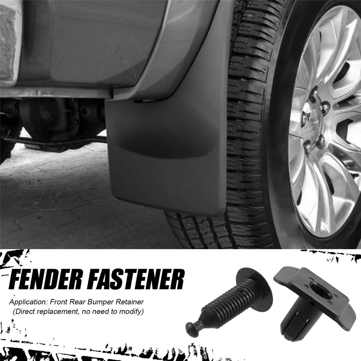 펜더 라이너 패스너 리벳 푸시 클립 리테이너, 마쓰다 323 626 929 CX-9 Miata Millenia MPV MX-3 MX-6 블랙, 10 개