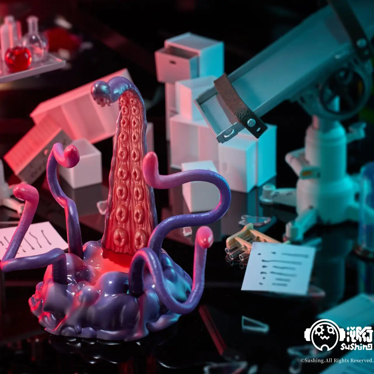 In Stock Sushing UBC-404 Tentacle Floor Accessories Animation Action Figure Toy Gift Model Collection