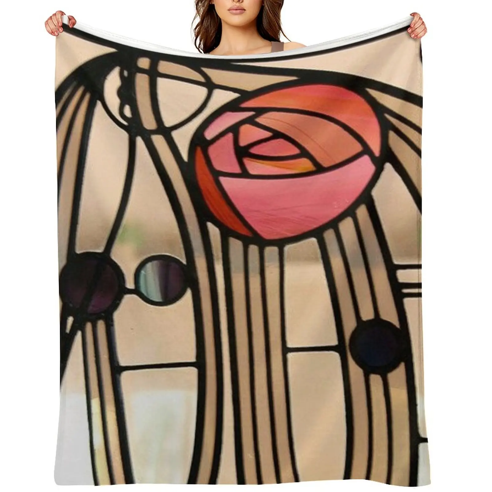 Window - Charles Rennie Mackintosh Throw Blanket Blankets For Sofas blankets ands For Decorative Sofa Bed Travel Blankets