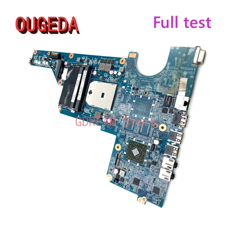 OUGEDA DA0R23MB6D1 DA0R23MB6D0 Laptop Motherboard For HP Pavilion G4 G6 G7 Series PN 649948-001 DDR3 Main board full test