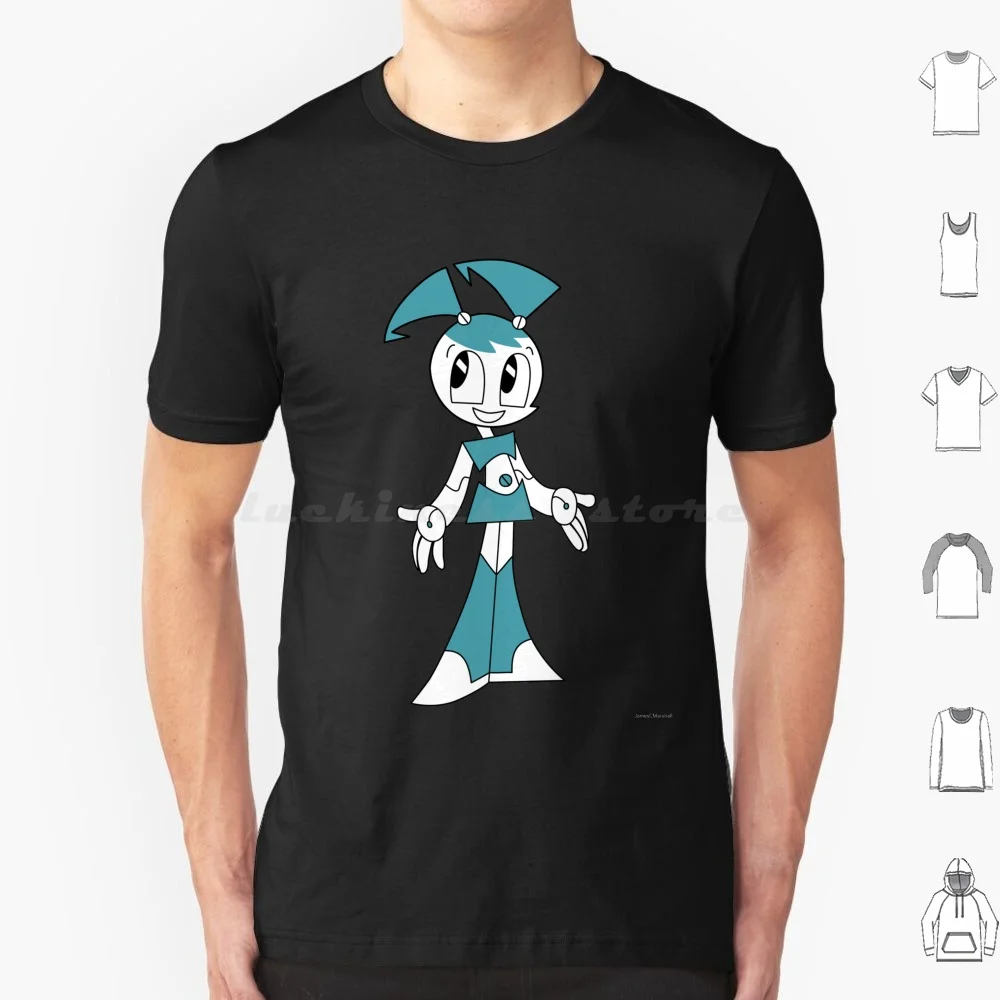 Robotic Global Response Unit T Shirt Big Size 100% Cotton Jenny Xj 9 Dr Wakeman Brad Tuck Sheldon Vega Toon Armagedroid
