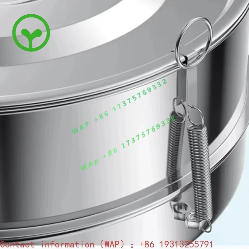 【Best-selling】 30CM Small Stainless Steel Electric Vibrating Sieve Machine Powder Particle Sieving Filtration Separation Shaking