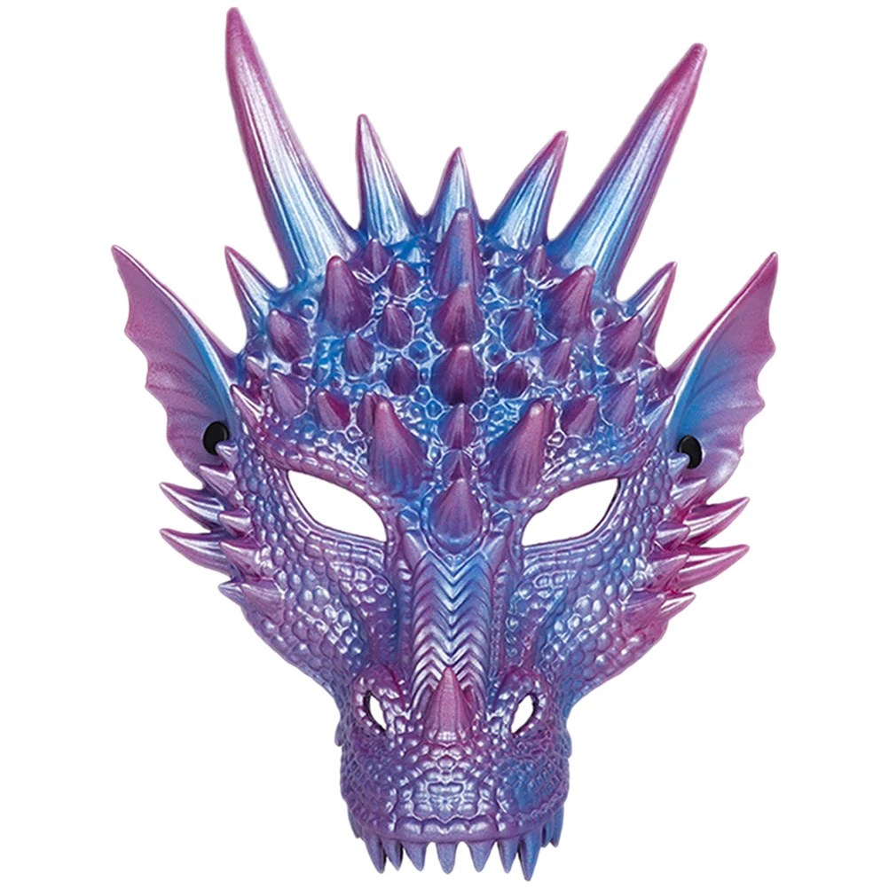 

Mask Dragon for Halloween Costumes Make up Cosplay Party Rubber Accessory Child