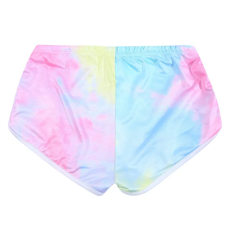 Casual Spor Hot Pants Street Sle Vita alta orts Gamba dritta Lunghezza Estate Faion Pantaloni da donna orts