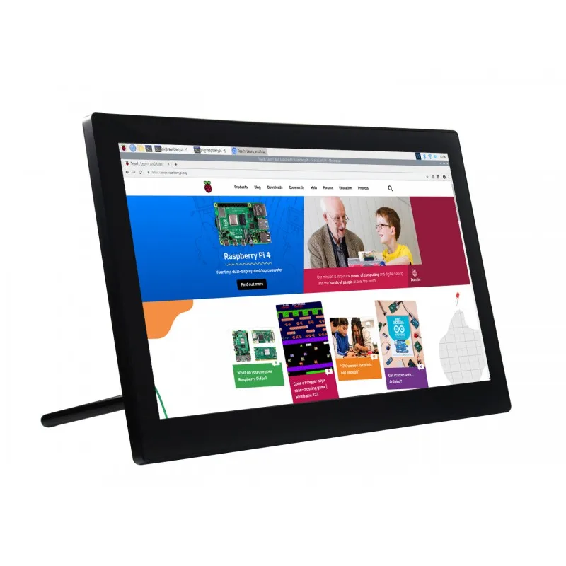 

Waveshare 13.3inch Mini-Computer Powered by Raspberry Pi 3A+, HD Touch Screen